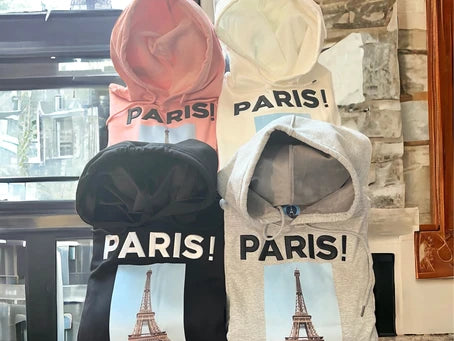 Chic Comfort Embrace Parisian Style with Our Exclusive French Hoodie Collection